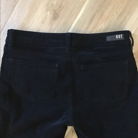 KUT from Kloth Catherine Boyfriend Black Cords 4 - Picture 6 of 6